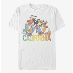 Outlet ✔️ Disney Mickey Mouse California Group T-Shirt ✔️