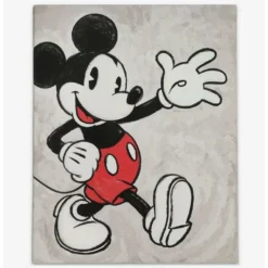 Promo 😉 Disney Mickey Mouse Head Canvas Wall Décor ⌛