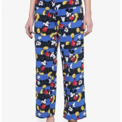 Flash Sale ✨ Disney Mickey Mouse Stripe 😉 Girls Pajama Pants 🔔