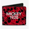Hot Sale ❤️ Disney Mickey Mouse 1928 Smiling Bifold Wallet ❤️