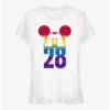 Budget 💯 Disney Mickey Mouse 28 Rainbow Pride T-Shirt ⭐