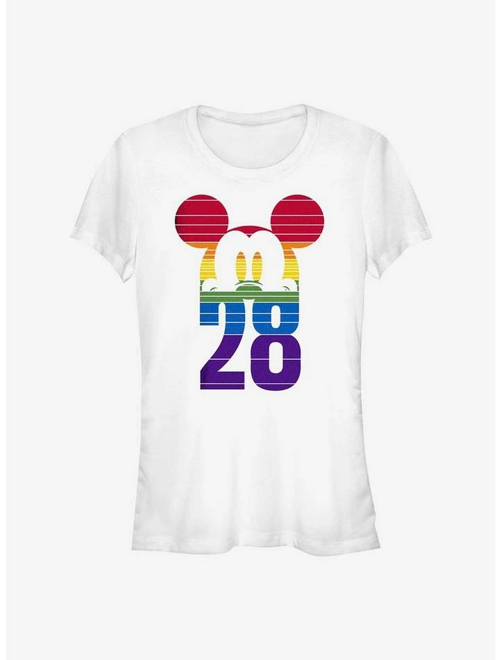 Budget π― Disney Mickey Mouse 28 Rainbow Pride T-Shirt β 1 Budget π― Disney Mickey Mouse 28 Rainbow Pride T-Shirt β
