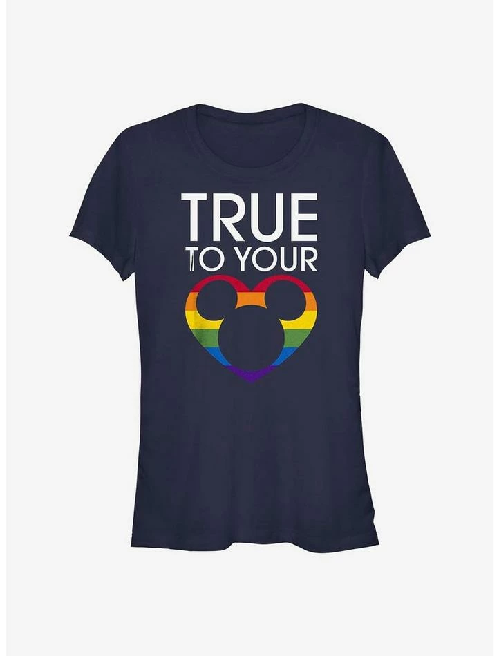 Discount 𧨠Disney Mickey Mouse True To Your Heart Rainbow T-Shirt βοΈ 1 Discount 𧨠Disney Mickey Mouse True To Your Heart Rainbow T-Shirt βοΈ