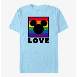 Brand new ⌛ Disney Mickey Mouse Love Rainbow Box T-Shirt 🤩