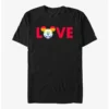 Promo ❤️ Disney Mickey Mouse Mickey Love Pride Rainbow T-Shirt ❤️
