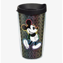Deals 🎉 Disney Mickey and Minnie Rainbow 16oz Classic Tumbler With Lid ✔️
