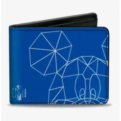 Coupon 👍 Disney Mickey Mouse Kaleidoscope Blueprint Bifold Wallet 🎁