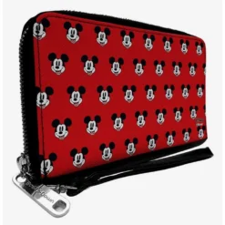 Brand new 🎁 Disney Mickey Mouse Monogram Zip Around Wallet 🎉