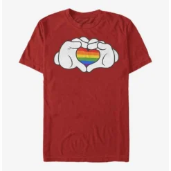 Coupon ✔️ Disney Mickey Mouse Rainbow Love T-Shirt ❤️