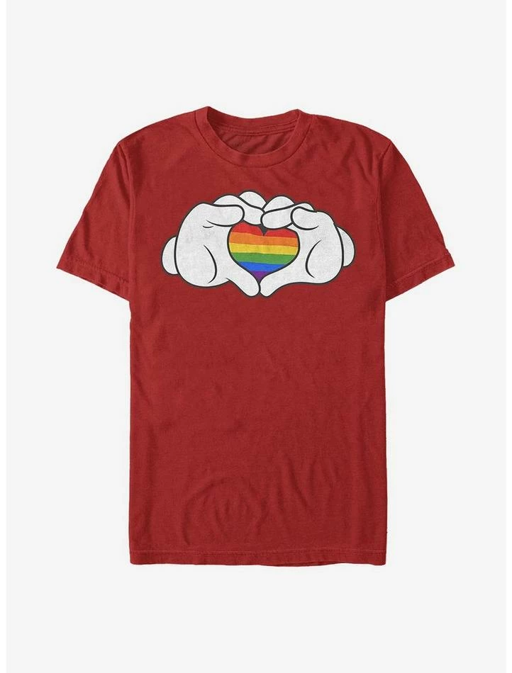Coupon ✔️ Disney Mickey Mouse Rainbow Love T-Shirt ❤️ 1 Coupon ✔️ Disney Mickey Mouse Rainbow Love T-Shirt ❤️
