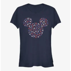 Outlet ❤️ Disney Mickey Mouse Stars And Ears 😉 Girls T-Shirt ⭐