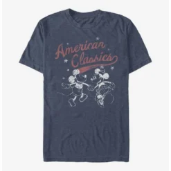 New ❤️ Disney Mickey Mouse American Classics T-Shirt 😍