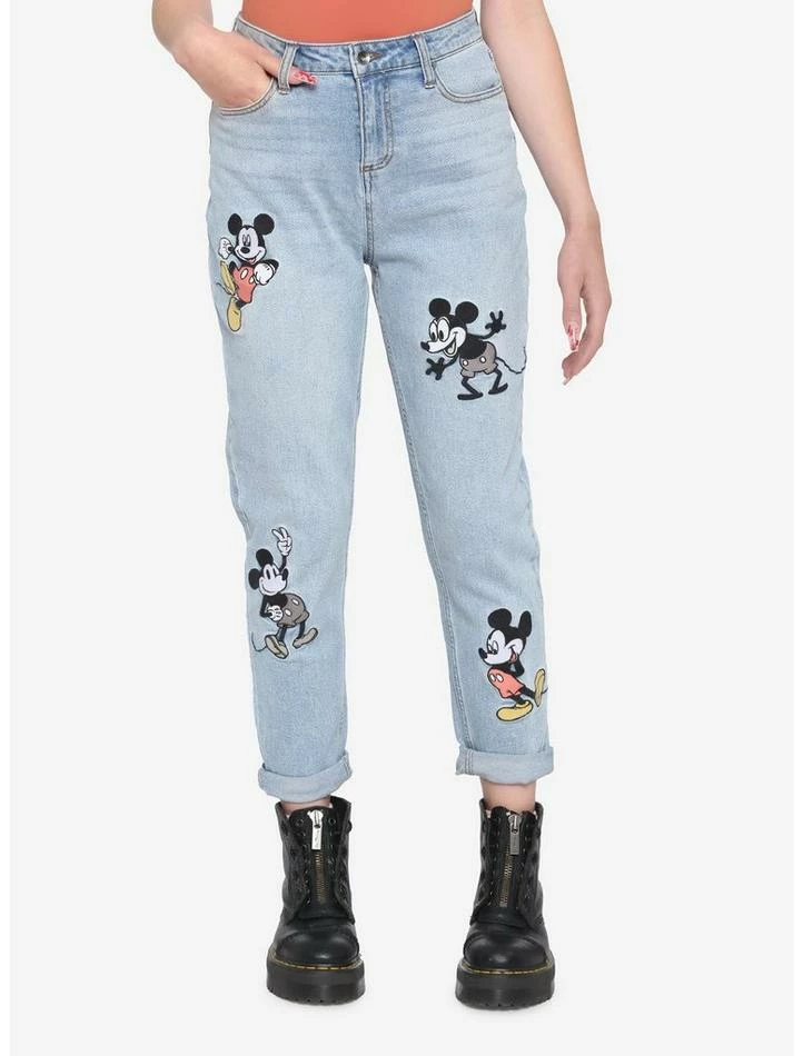 Deals β Her Universe Disney Mickey Mouse Embroidered Mom Jeans π 1 Deals β Her Universe Disney Mickey Mouse Embroidered Mom Jeans π