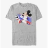 Best Sale 😍 Disney Mickey Mouse Croatia Kick T-Shirt ⌛