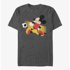 New ⭐ Disney Mickey Mouse Germany Kick T-Shirt 🤩