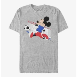 Brand new 🎉 Disney Mickey Mouse France Kick T-Shirt 👏