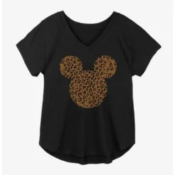 Best reviews of ⌛ Disney Mickey Mouse Cheetah Logo Girls Plus Size T-Shirt 🔥