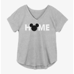 Top 10 ✔️ Disney Mickey Mouse Home 🧨 Girls Plus Size T-Shirt 🌟