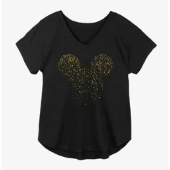 Best deal 🥰 Disney Mickey Mouse Confetti Fill Girls Plus Size T-Shirt 🛒
