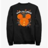 Promo 👍 Disney Mickey Mouse Jack-O'-Lantern Sweatshirt 🔥