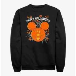 Promo 👍 Disney Mickey Mouse Jack-O'-Lantern Sweatshirt 🔥