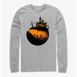 Best Sale 🎁 Disney Mickey Mouse's Haunted Halloween Long-Sleeve T-Shirt 🔔