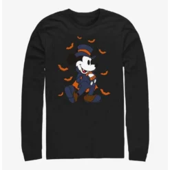 Coupon ✨ Disney Mickey Mouse Vampire Mickey Long-Sleeve T-Shirt ❤️