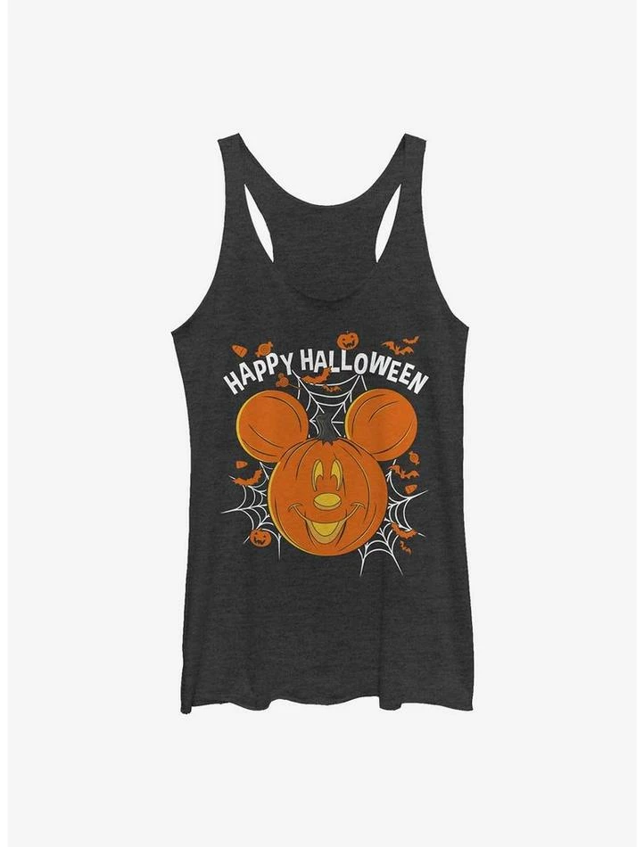 Promo ✔️ Disney Mickey Mouse Jack O' Lantern Girls Tank ⭐ 1 Promo ✔️ Disney Mickey Mouse Jack O' Lantern Girls Tank ⭐