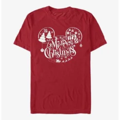 Cheap 🥰 Disney Mickey Mouse Holiday Ears T-Shirt 🥰