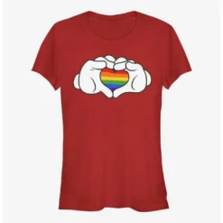 Top 10 ⭐ Disney Mickey Mouse Rainbow Love Girls T-Shirt 🛒