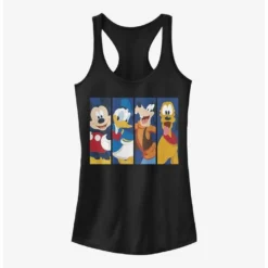 New ✔️ Disney Mickey Mouse Bro Time ⌛ Girls Tank ⭐