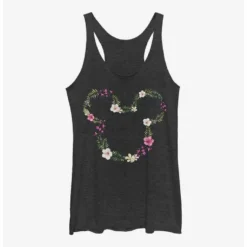 Flash Sale ✔️ Disney Mickey Mouse Floral Mickey 🎉 Girls Tank 🎁