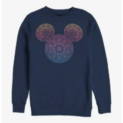 Cheap ❤️ Disney Mickey Mouse Mickey Mandala Fill Crew Sweatshirt ⭐