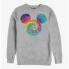 Cheapest ⌛ Disney Mickey Mouse Mickey Tie Dye Fill Crew Sweatshirt 😀