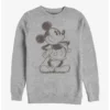 Best Pirce ⌛ Disney Mickey Mouse Sketched Mickey Crew Sweatshirt ✨