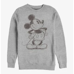 Best Pirce ⌛ Disney Mickey Mouse Sketched Mickey Crew Sweatshirt ✨