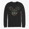 Best deal 🧨 Disney Mickey Mouse Holiday Icon Ear Fill Long-Sleeve T-Shirt 🔔