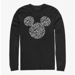 Best deal ⌛ Disney Mickey Mouse Mickey Icons Fill Long-Sleeve T-Shirt 😉