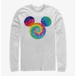 Cheapest ✨ Disney Mickey Mouse Mickey Tie Dye Fill Long-Sleeve T-Shirt ⭐