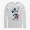 Wholesale 😍 Disney Mickey Mouse Plaid Mickey Long-Sleeve T-Shirt ⌛