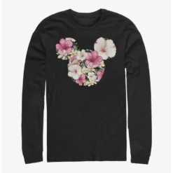 Promo 🌟 Disney Mickey Mouse Tropical Mouse Long-Sleeve T-Shirt 💯