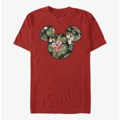 Best deal 🔥 Disney Mickey Mouse Floral Mickey T-Shirt ❤️ -Mickey Mouse Store 17133832 hi