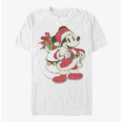 Budget ✔️ Disney Mickey Mouse Just Santa Mickey T-Shirt 😍