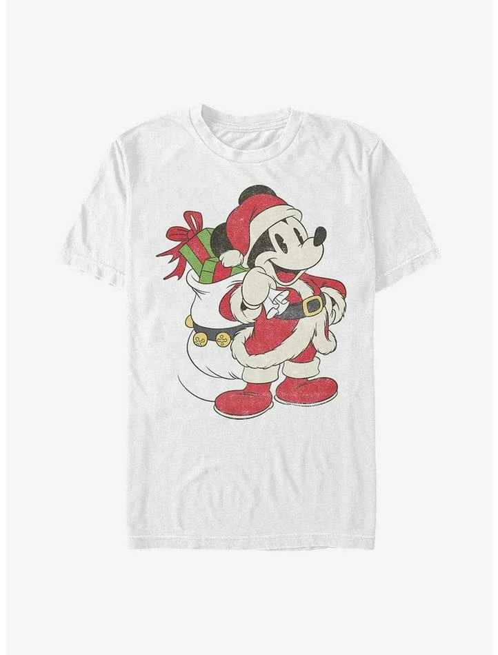 Budget βοΈ Disney Mickey Mouse Just Santa Mickey T-Shirt π 1 Budget βοΈ Disney Mickey Mouse Just Santa Mickey T-Shirt π
