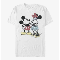 Hot Sale ⭐ Disney Mickey Mouse Mickey Minnie Retro T-Shirt 🧨