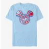 Budget 🔥 Disney Mickey Mouse Tie Dye Red White Blue T-Shirt 😀