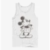 Best Pirce 👍 Disney Mickey Mouse Sketched Mickey Tank 💯