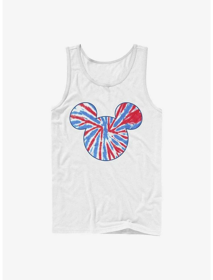 Cheapest βοΈ Disney Mickey Mouse Tie Dye Red White Blue Tank π 1 Cheapest βοΈ Disney Mickey Mouse Tie Dye Red White Blue Tank π