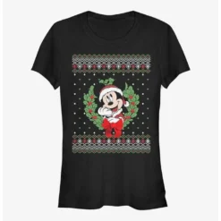 Brand new ✨ Disney Mickey Mouse Mickey Ugly Holiday 🥰 Girls T-Shirt ❤️