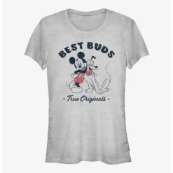 Coupon ✨ Disney Mickey Mouse Vintage Buds ✔️ Girls T-Shirt ✨